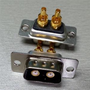 2W2 D-SUB Coaxial Connectors (RF) Male & Male Solder Type KLS1-DBRF5-2W2
